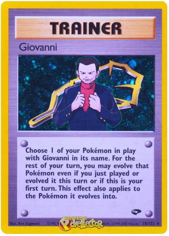 Giovanni - Gym Challenge #18