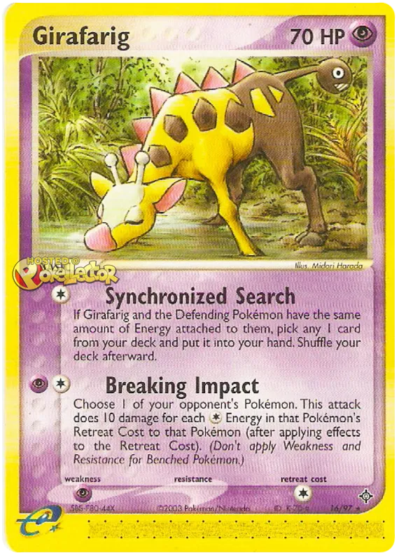 Girafarig - EX Dragon #16