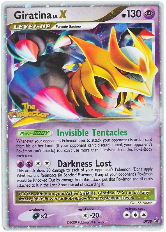 Giratina LV.X - DP Black Star Promos #38