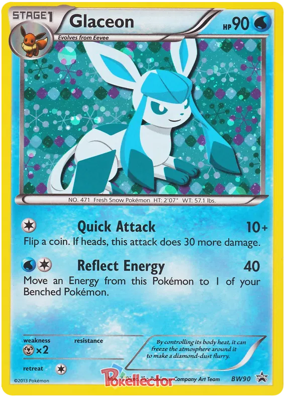 Glaceon - Black & White Promos #90