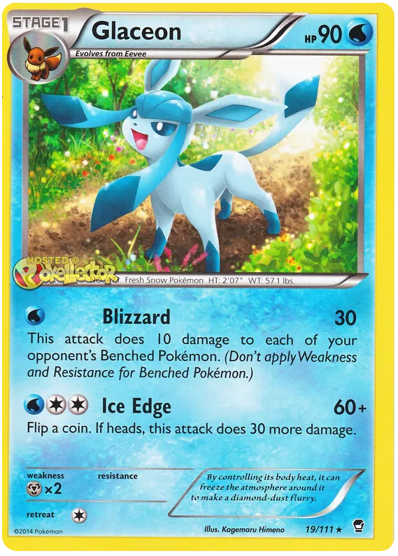 Glaceon - Furious Fists #19