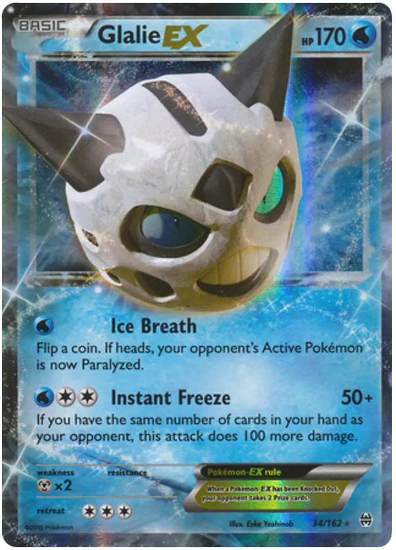 Glalie EX - XY BREAKthrough #34