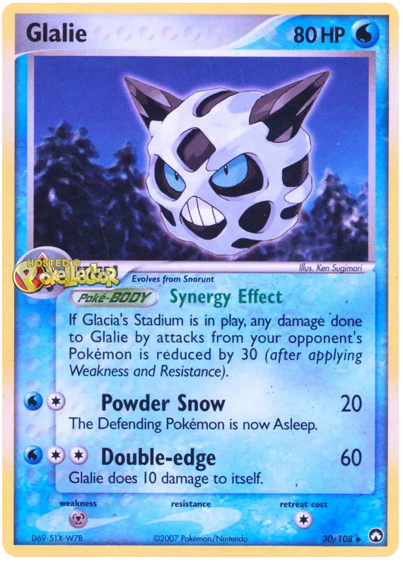 Glalie - EX Power Keepers #30