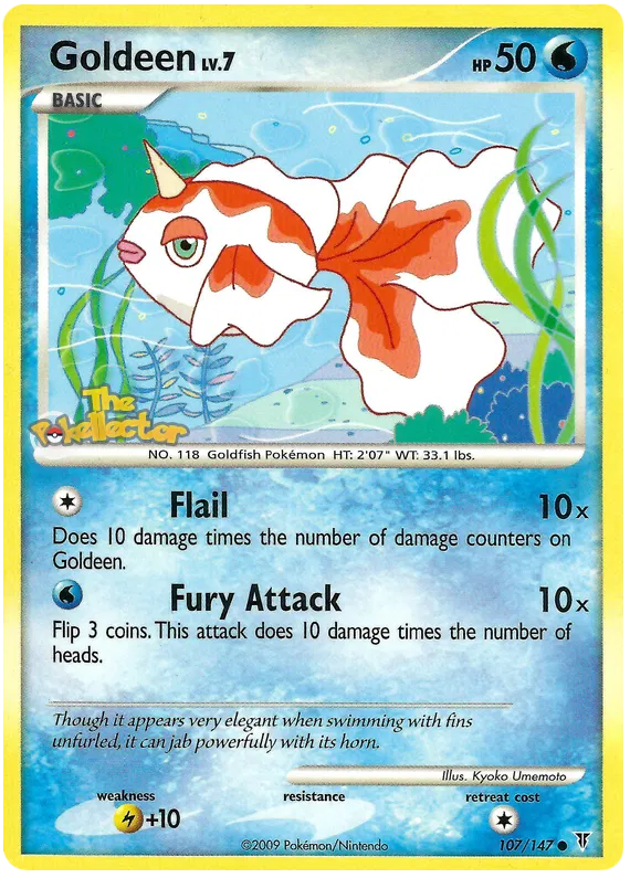 Goldeen - Platinum - Supreme Victors #107