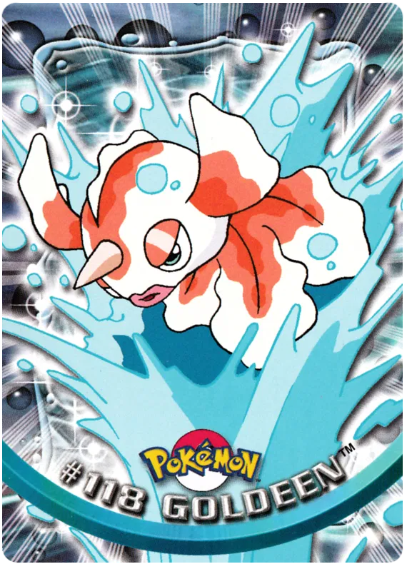 Goldeen - Topps Series 3 #118