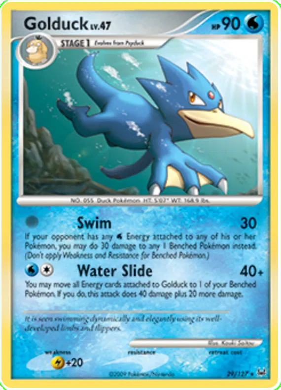 Golduck - Platinum #29