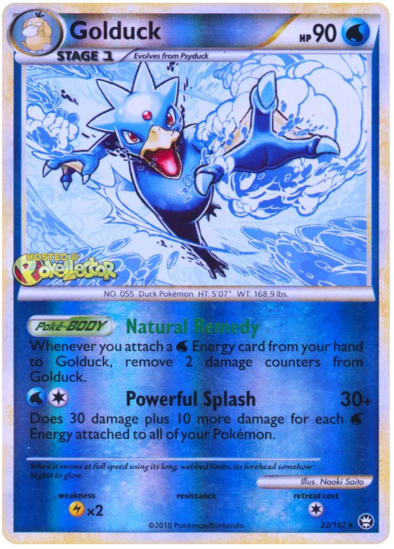 Golduck - HS Triumphant #22