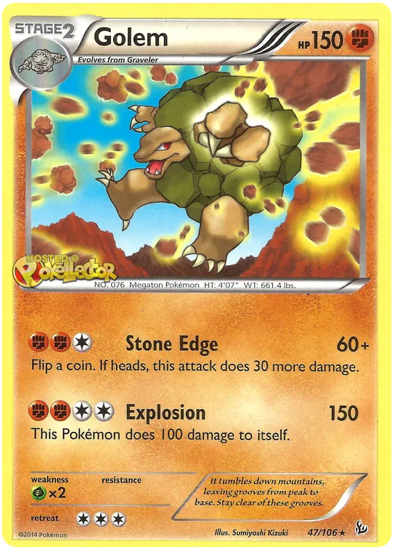 Golem - XY Flashfire #47