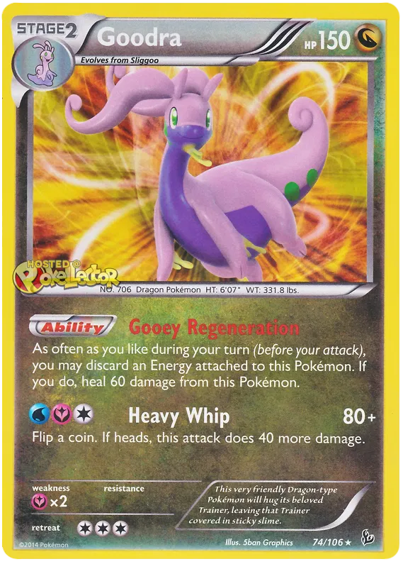 Goodra - XY Flashfire #74