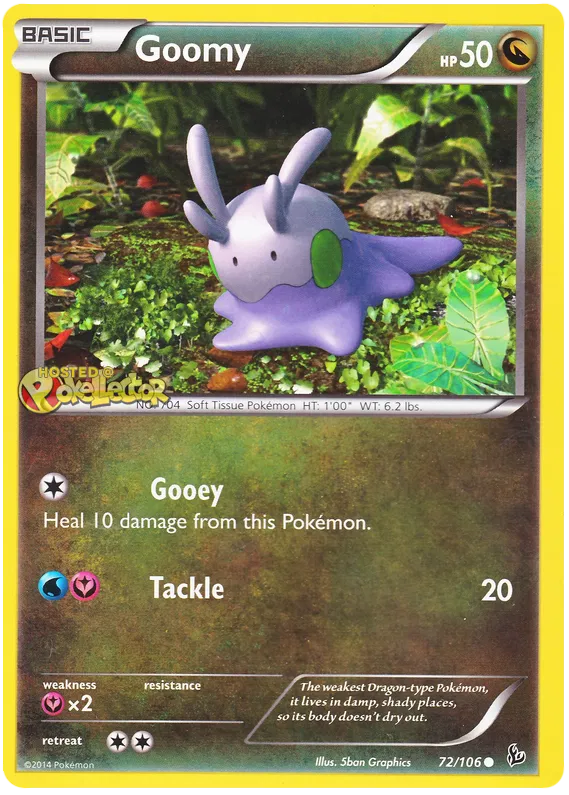 Goomy - XY Flashfire #72