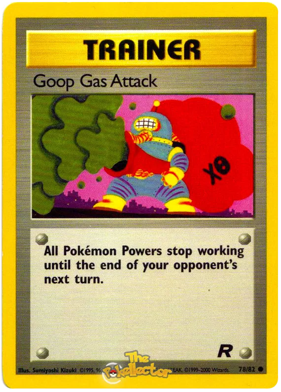 Goop Gas Attack - Team Rocket #78