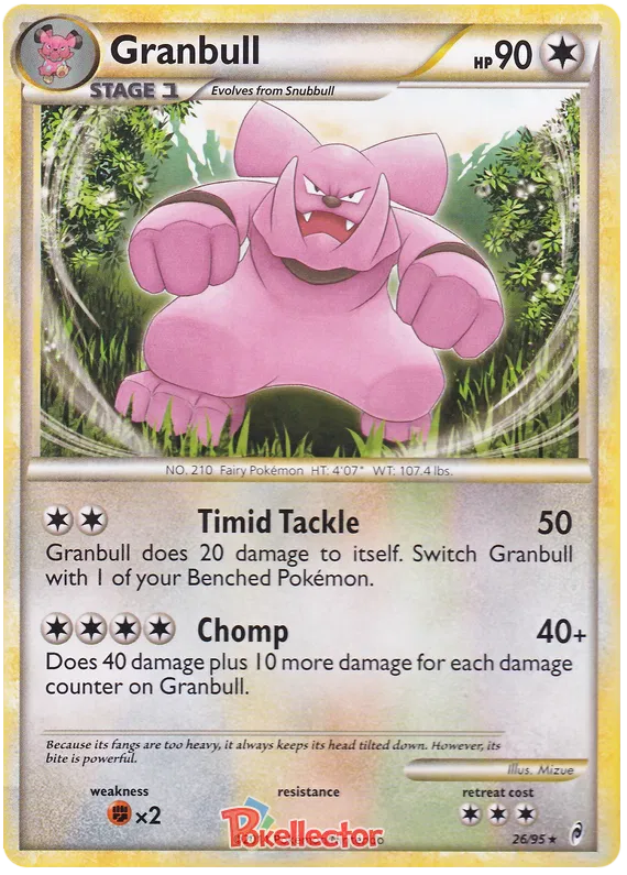 Granbull - Call of Legends #26