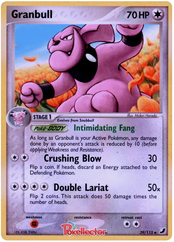 Granbull - EX Unseen Forces #39