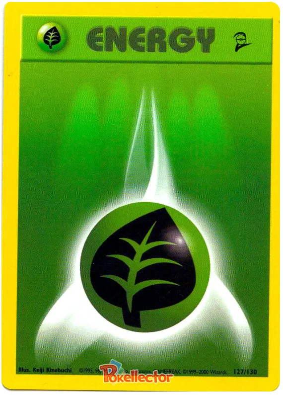 Grass Energy - Base Set 2 #127