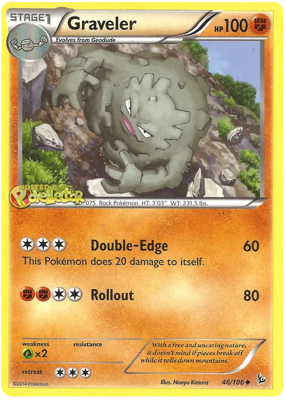 Graveler - XY Flashfire #46