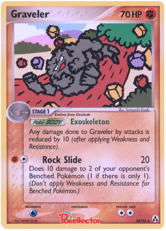 Graveler - EX Legend Maker #34