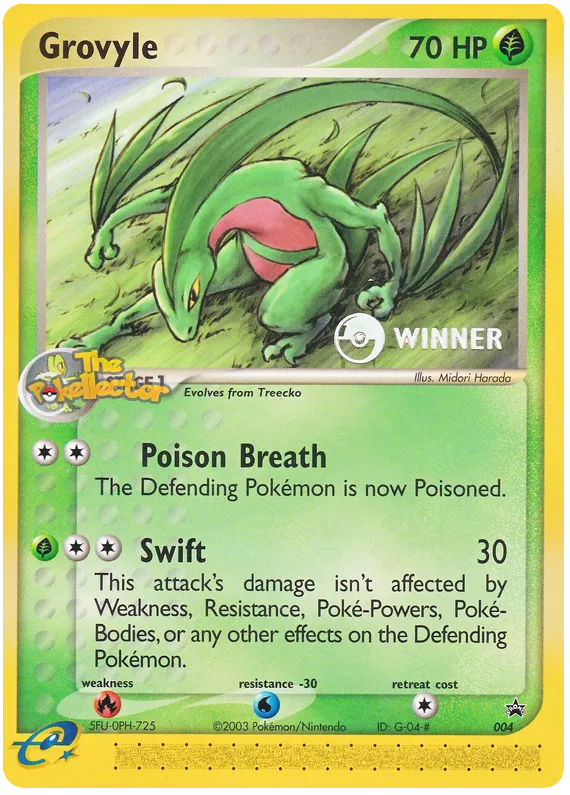 Grovyle - Nintendo Promos #4