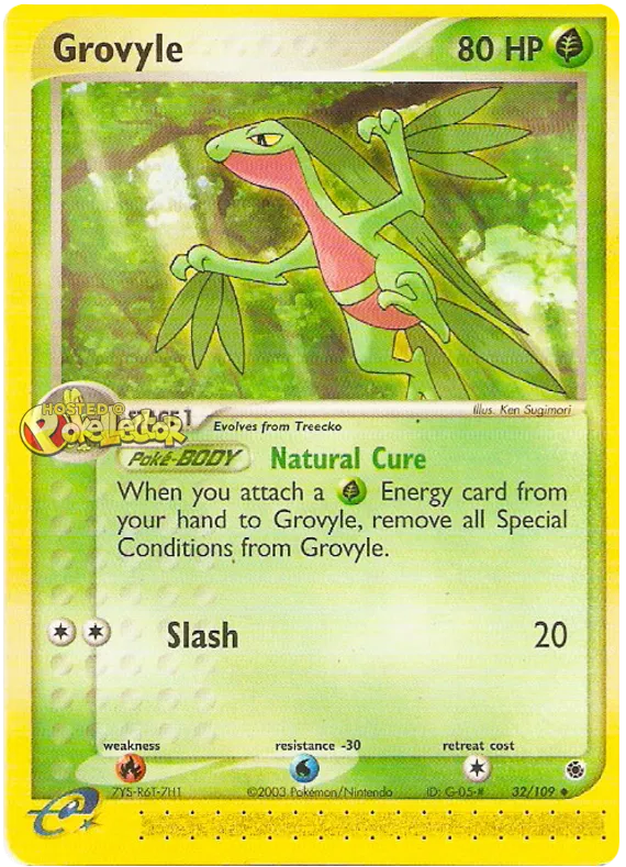 Grovyle - EX Ruby & Sapphire #32