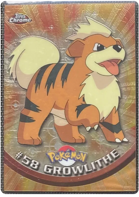 Growlithe - Topps Series 1 #58