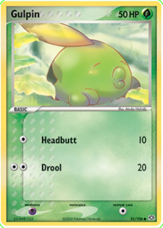 Gulpin - EX Emerald #51