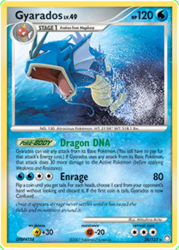 Gyarados - Mysterious Treasures #26