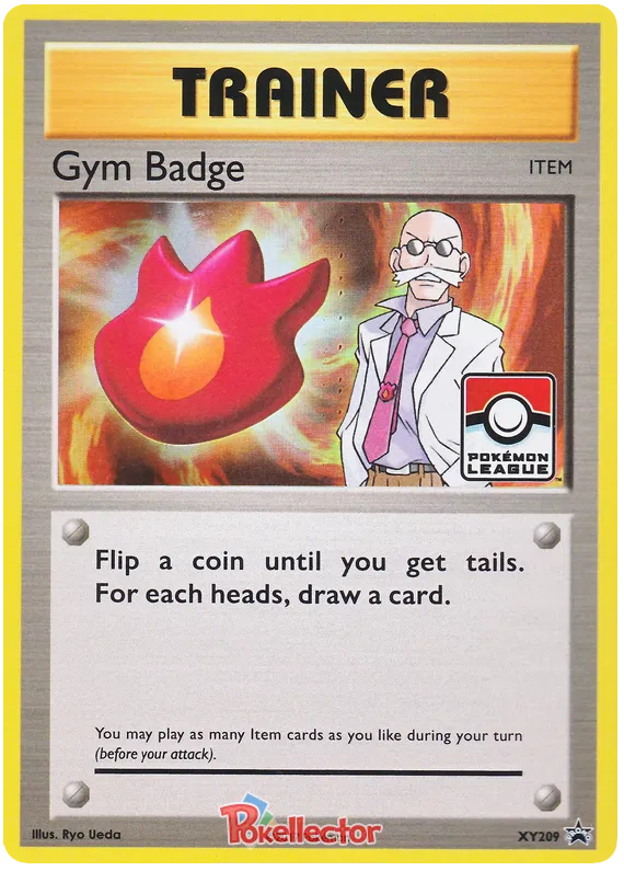 Gym Badge (Blaine - Volcano) - XY Promos #209