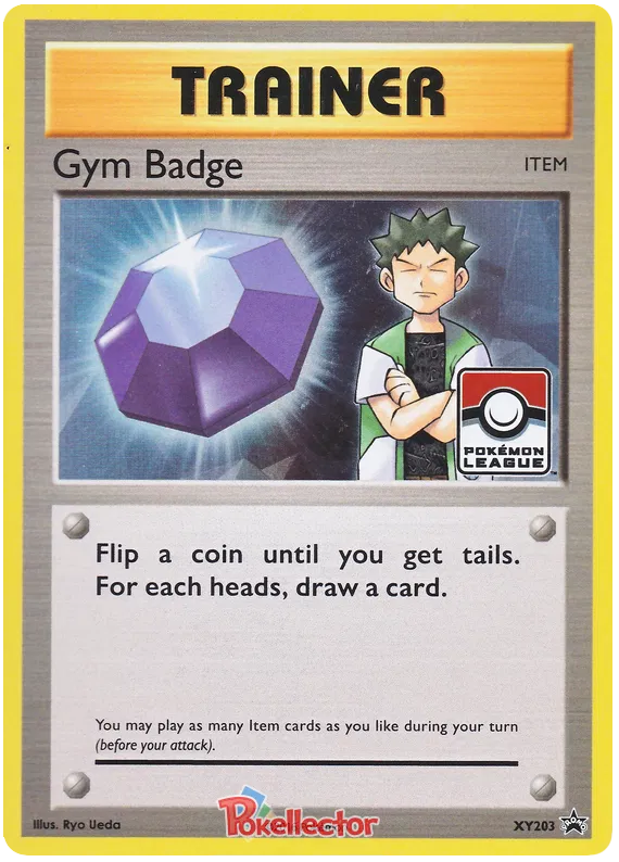 Gym Badge (Brock - Boulder) - XY Promos #203