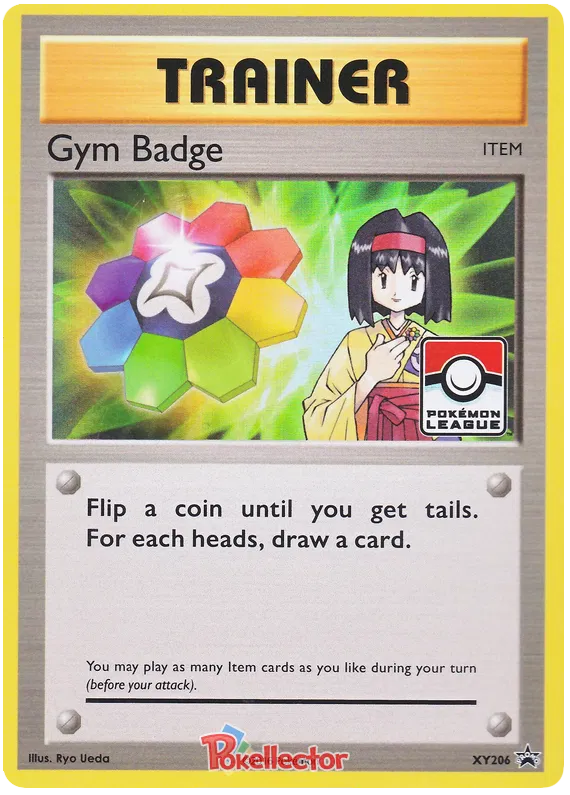 Gym Badge (Erika - Rainbow) - XY Promos #206