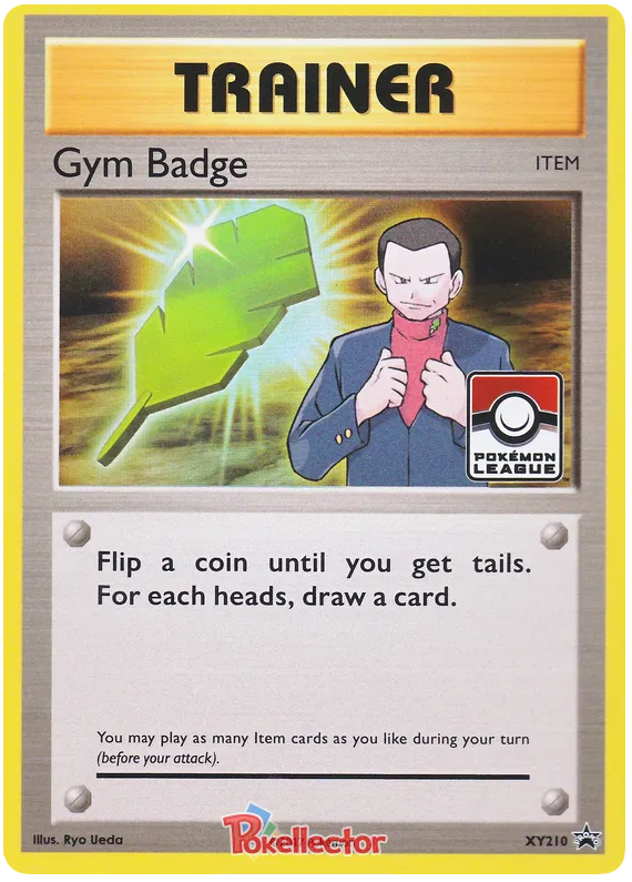 Gym Badge (Giovanni) - XY Promos #210