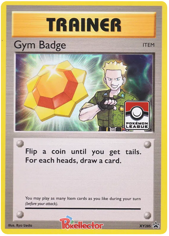 Gym Badge (Lt Surge - Thunder) - XY Promos #205