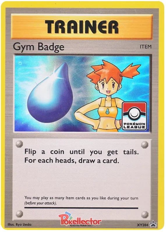 Gym Badge (Misty - Cascade) - XY Promos #204