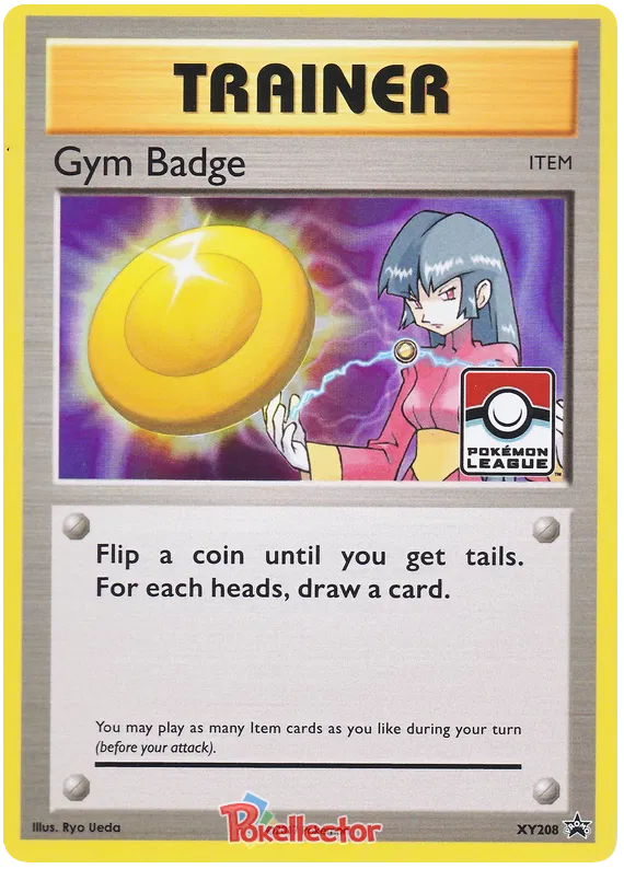 Gym Badge (Sabrina - Marsh) - XY Promos #208