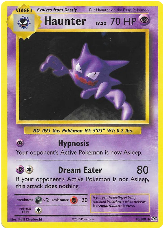 Haunter - Evolutions #48