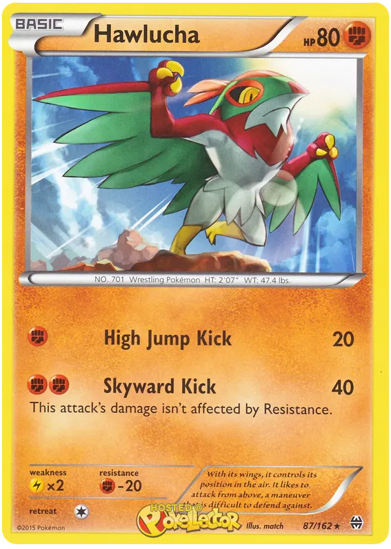 Hawlucha - XY BREAKthrough #87