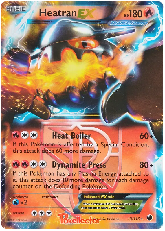 Heatran EX - Plasma Freeze #13