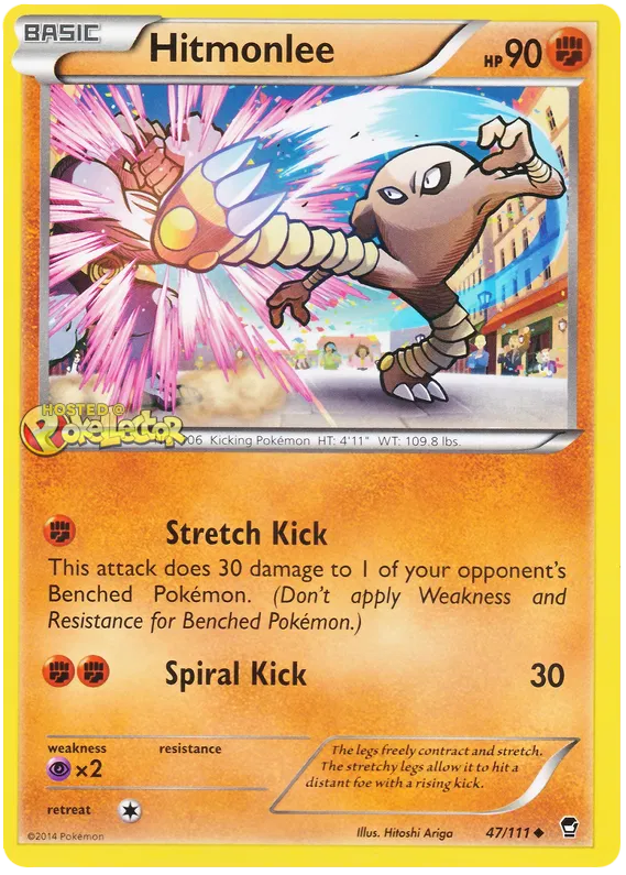 Hitmonlee - Furious Fists #47