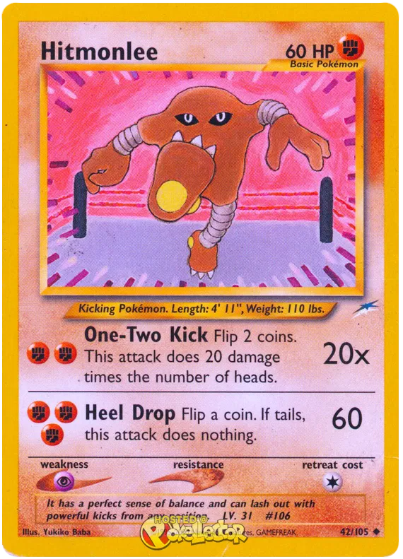 Hitmonlee - Neo Destiny #42