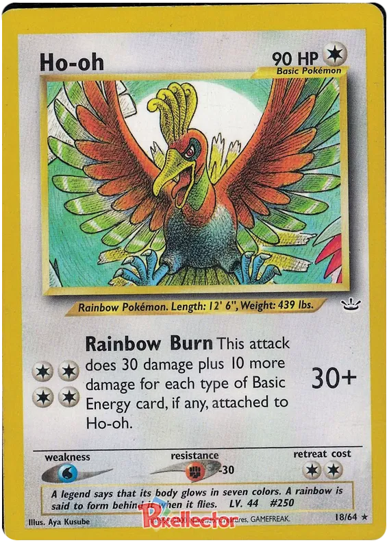 Ho-oh - Neo Revelation #18