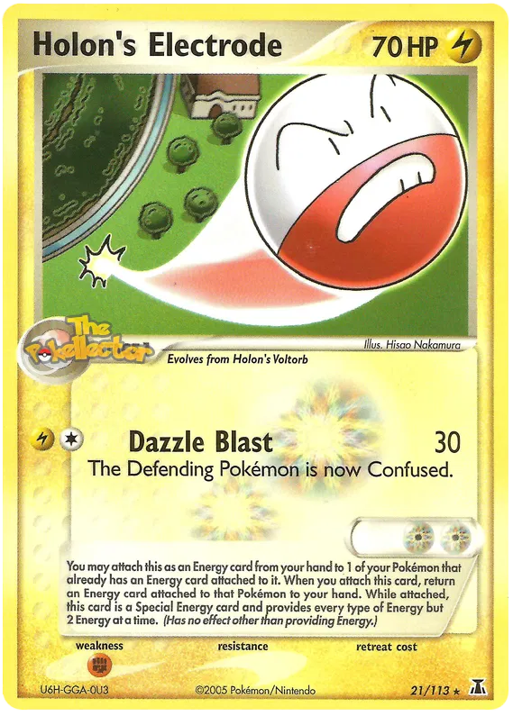 Holon's Electrode - EX Delta Species #21