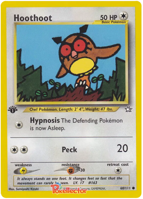 Hoothoot - Neo Genesis #60