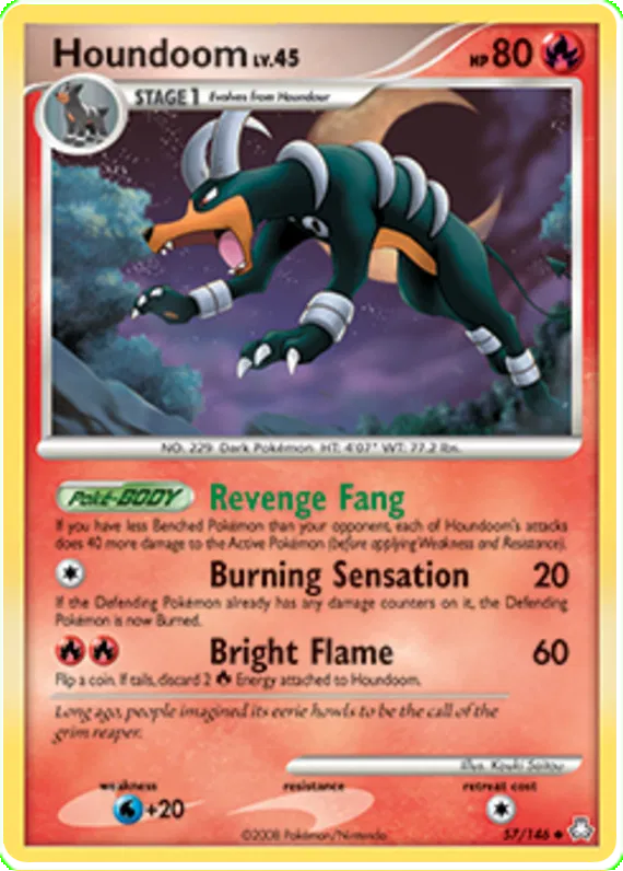 Houndoom - Legends Awakened #57