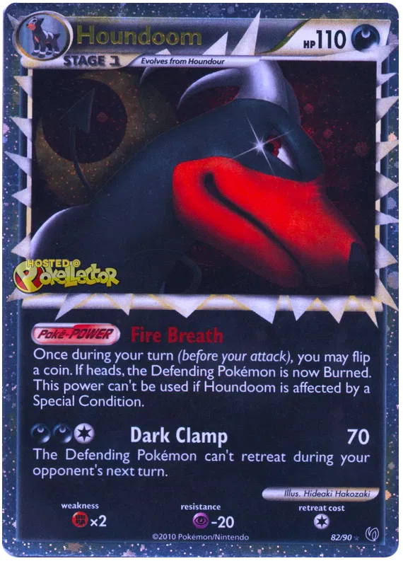 Houndoom - HS Undaunted #82