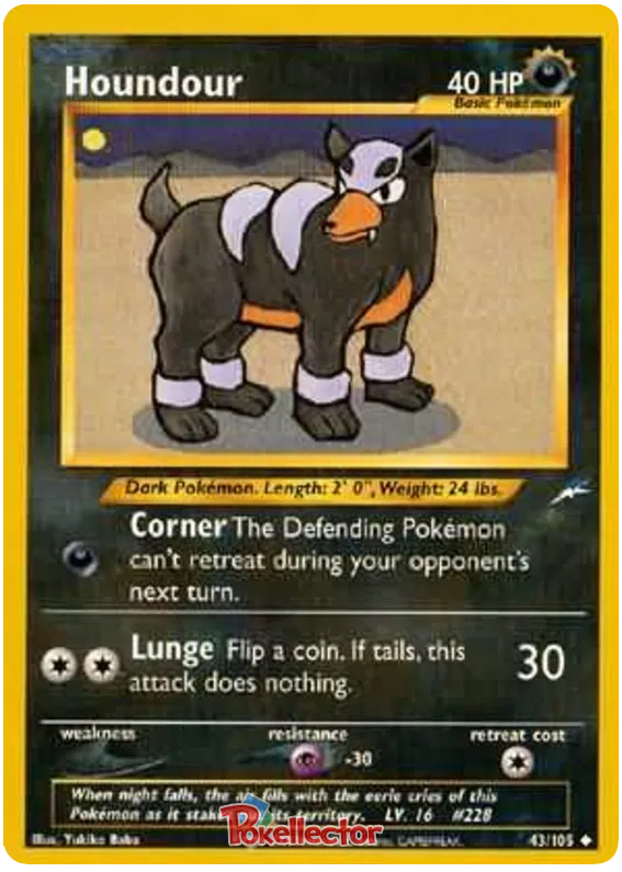 Houndour - Neo Destiny #43