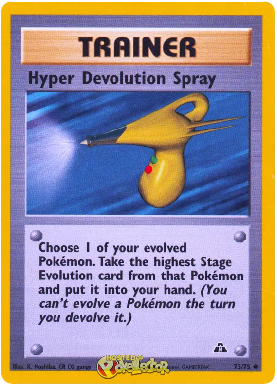 Hyper Devolution Spray - Neo Discovery #73