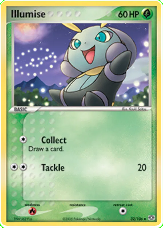 Illumise - EX Emerald #32