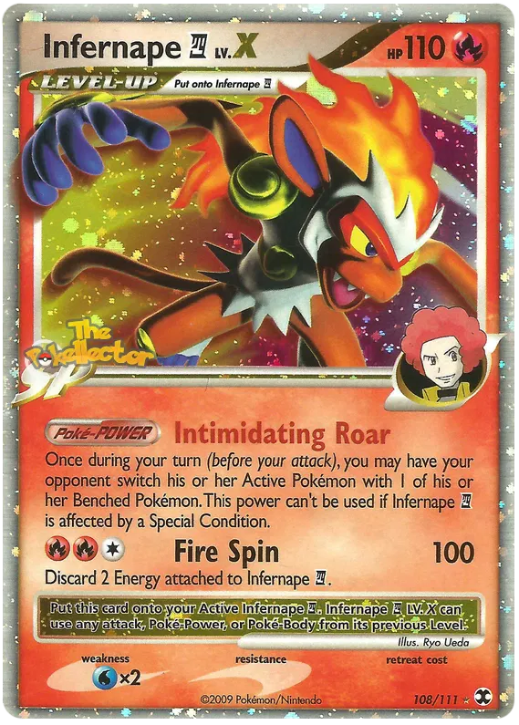 Infernape 4 LV. X - Platinum - Rising Rivals #108