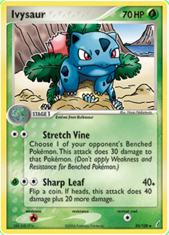 Ivysaur - EX Crystal Guardians #35