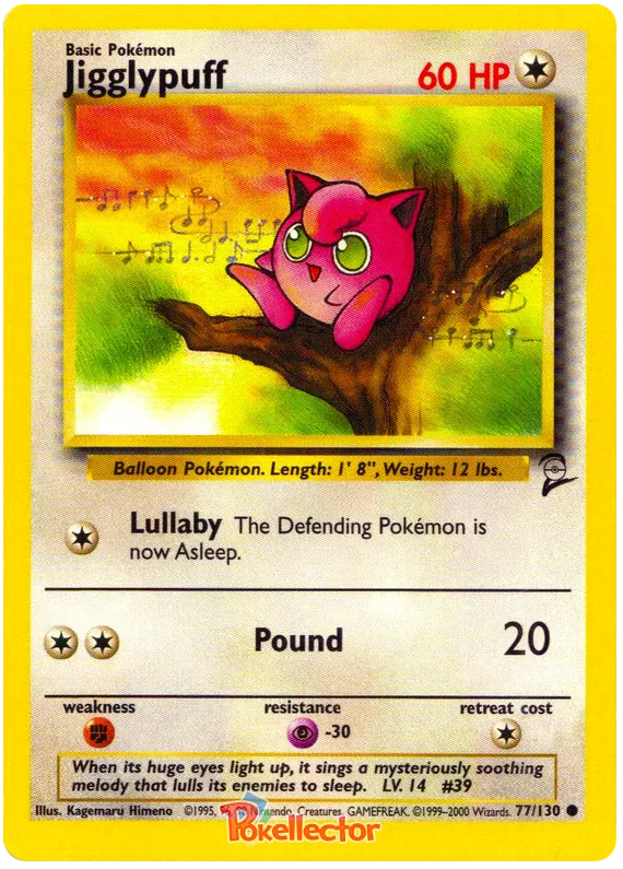 Jigglypuff - Base Set 2 #77