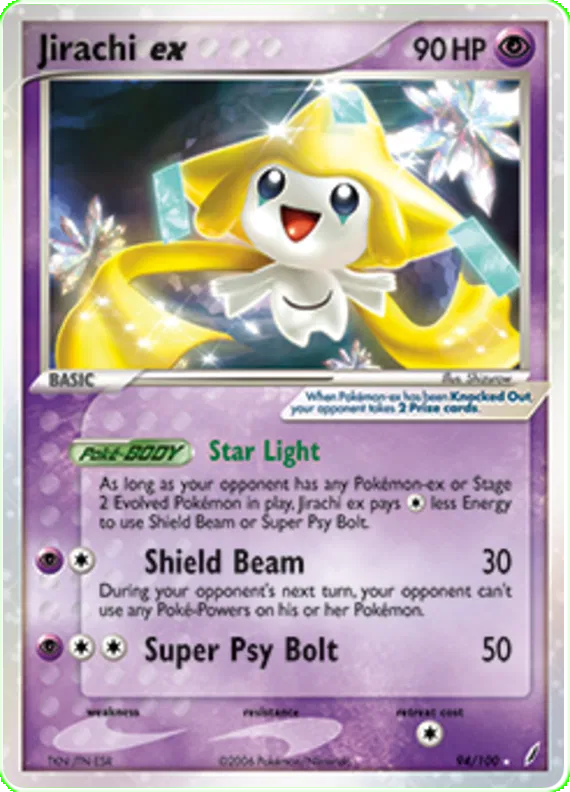 Jirachi ex - EX Crystal Guardians #94