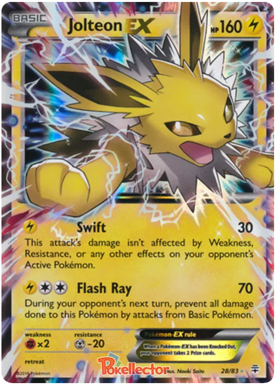 Jolteon EX - Generations #28